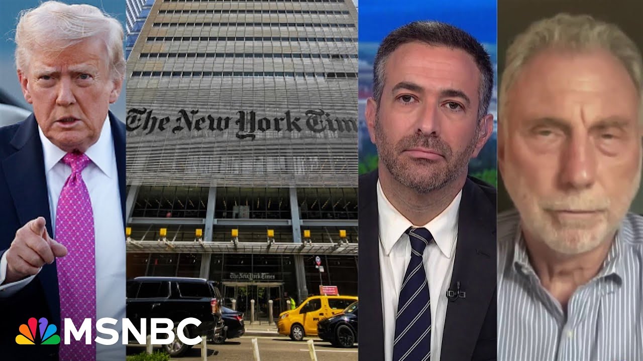 ‘He’s the biggest offender out there’: Trump escalates crackdown on free speech, sues NYT for $15B