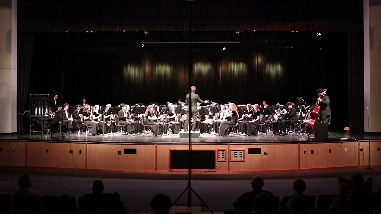 Sabria, soloist w/Hagerty H.S. Wind Ensemble, performing Angels in the Architecture by Ticheli.