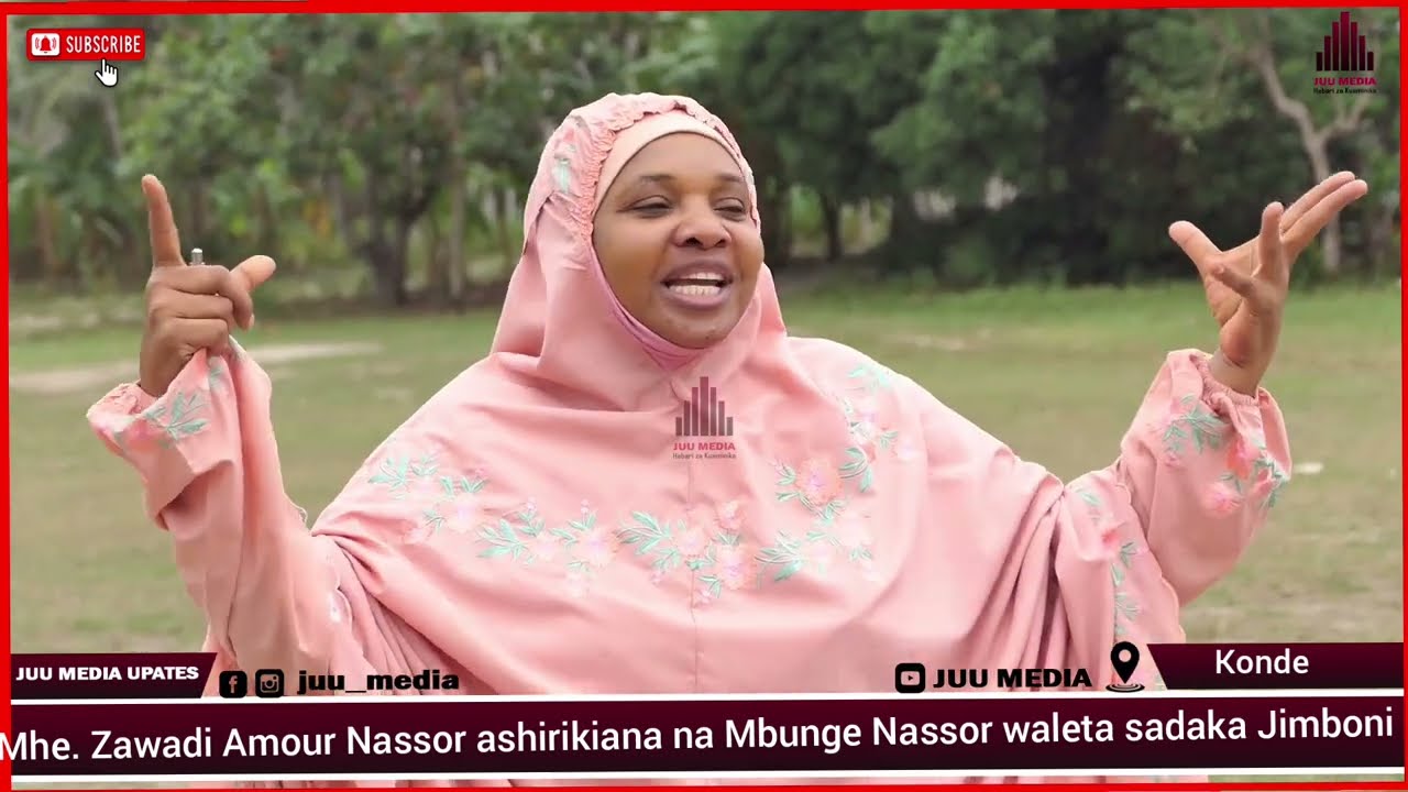 Mhe. Zawadi na Mhe. Nassor wa Konde waguswa na   Mayatima, na wenye uhitaji konde kwa kugawa futari 