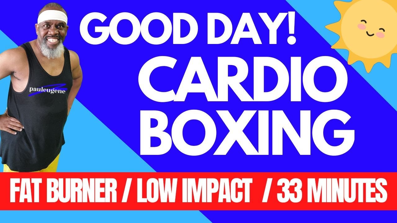 Cardio Boxing Low Impact Exercise Fat Burner Workout | 33 Minutes | All Fitness Levels