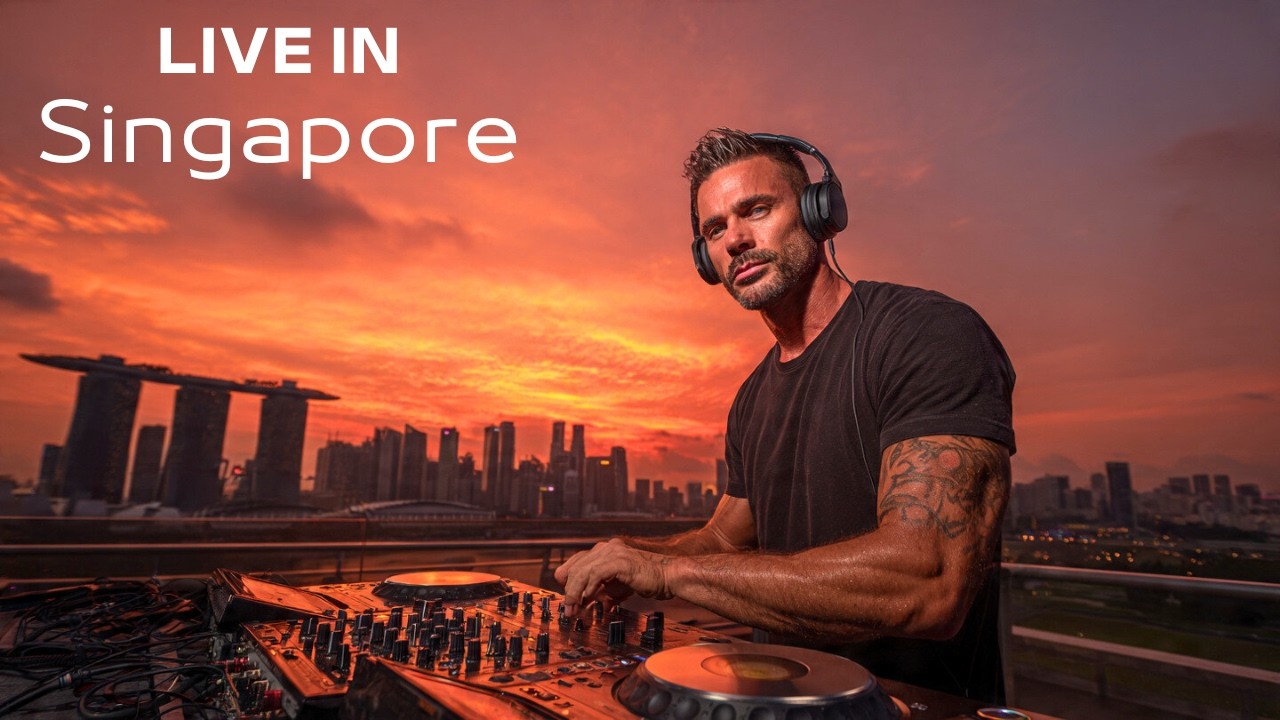 Deep House Mix - Live In - Marina Bay Sands - Singapore 🇸🇬 4K