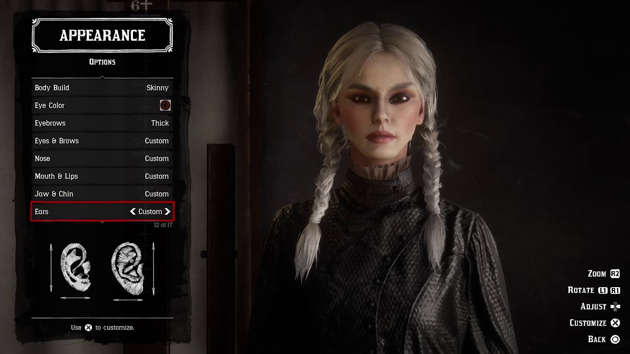 Red Dead Redemption 2 Character Tutorial. Willow💜 PS4/PS5
