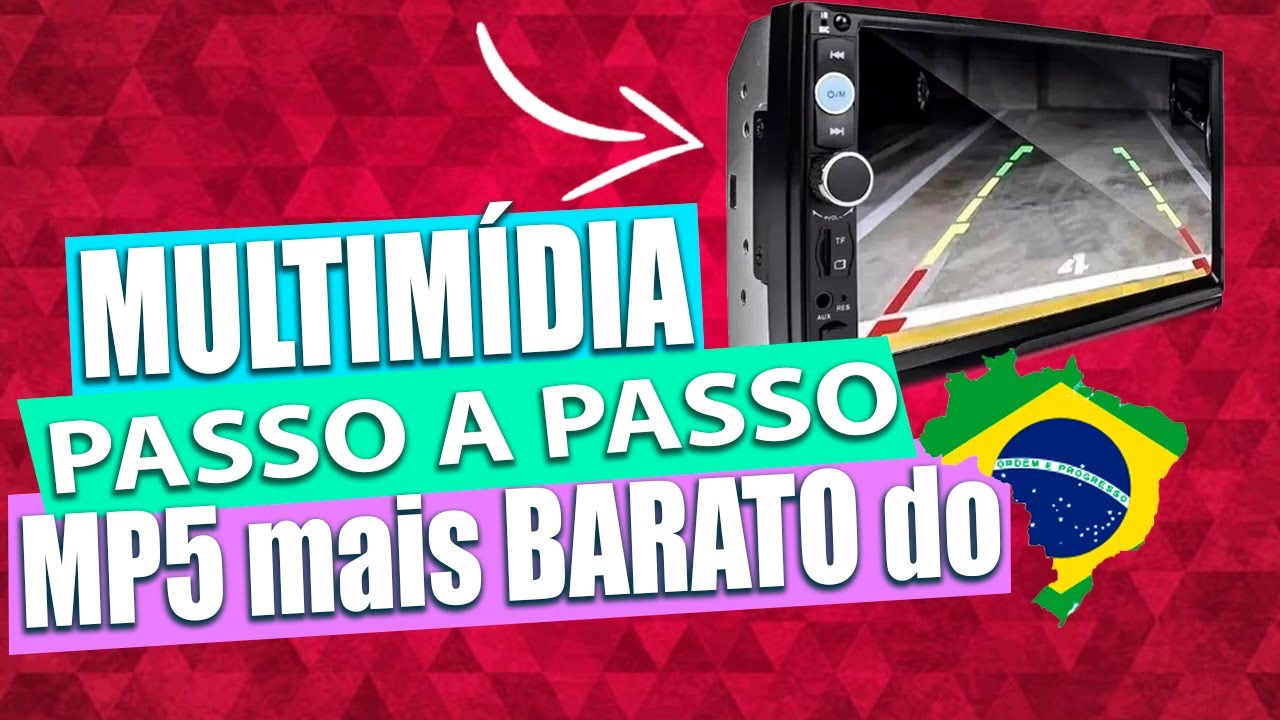 Central Multimídia Universal Mp5 2din Android IOS / Bluetooth Usb Fm - Review Completo 2020
