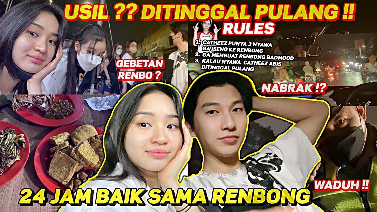 Menahan Keusilan Seharian + Kulineran Di Warteg Bareng Renbo, Kenn & Adikku!!