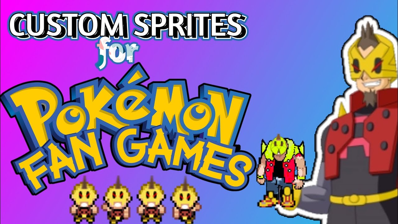 Making Custom Sprites for Pok&eacute;mon Fan Games