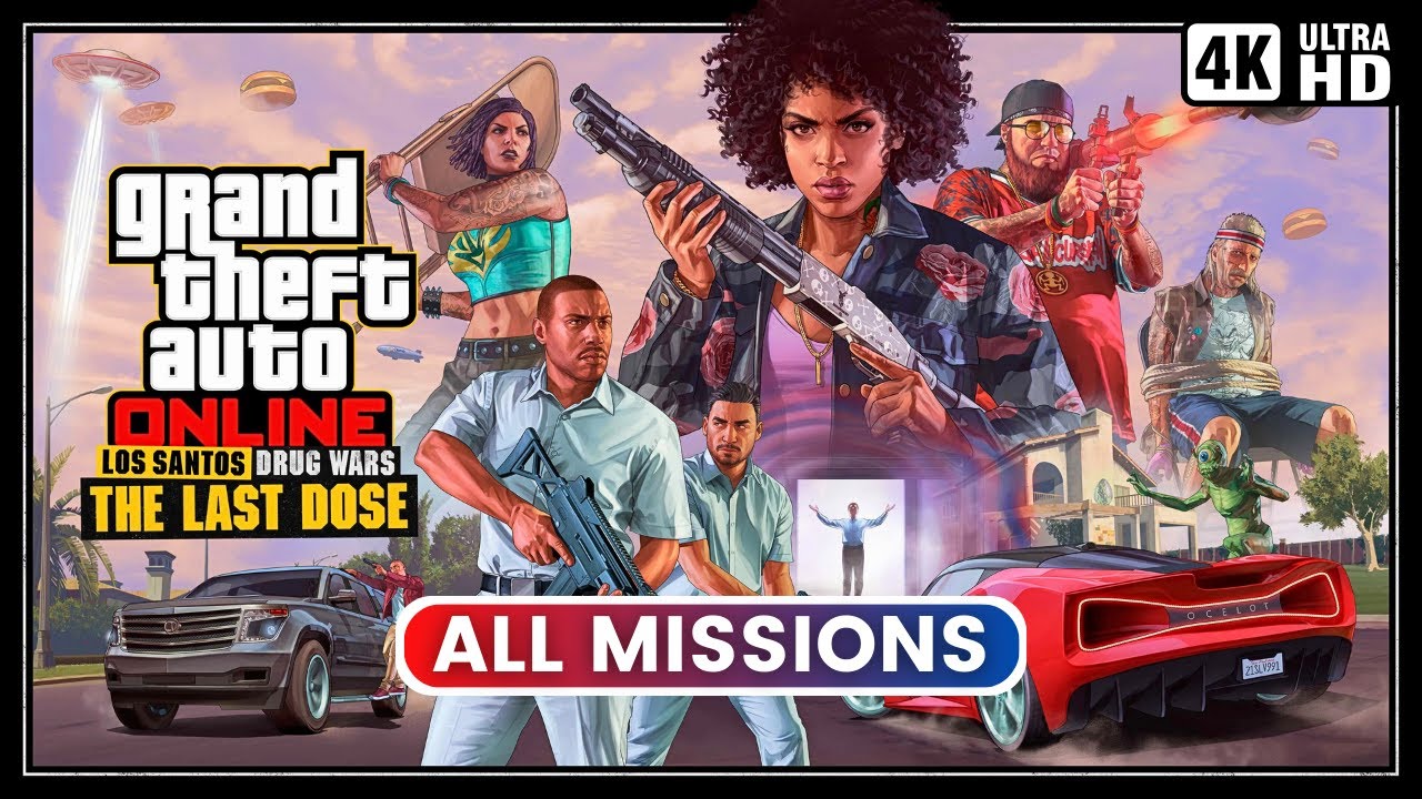 GTA Online: The Last Dose | All Missions Solo (4K)