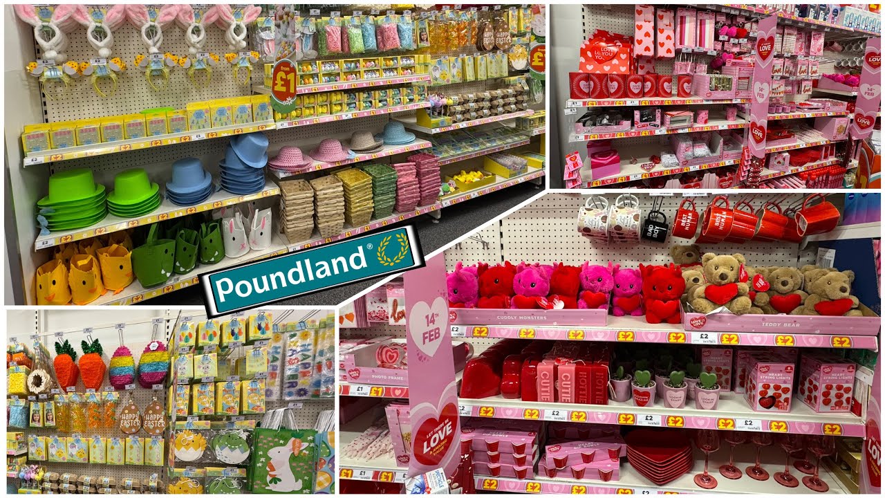 ♦️POUNDLAND♦️All £1 and £2 NEW VALENTINE’S & EASTER COLLECTION AVAILABLE IN STORES 😍January 2026♦️
