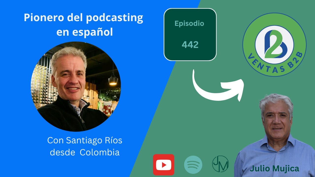 442 Pionero del Podcasting en español con Santiago Ríos