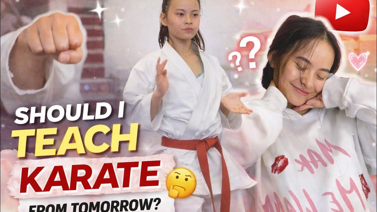 Should I start karate lessons from tomorrow? 