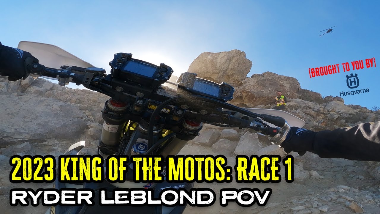 Ryder LeBlond POV: 2023 King of the Motos Race 1 #ushardenduro