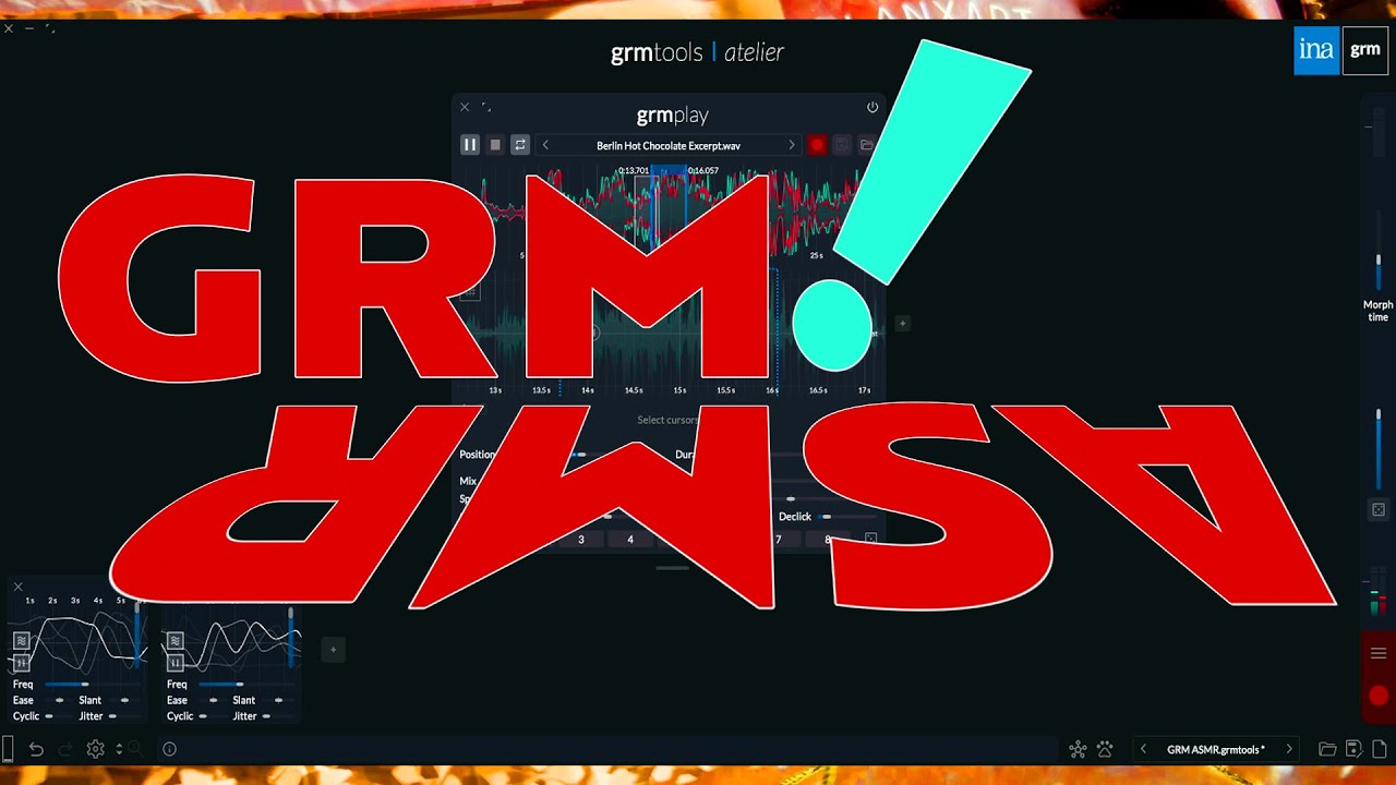 GRM Tools Atelier Does ASMR! 🤯 Generative Loops from a 30s Sample 🎧❤️