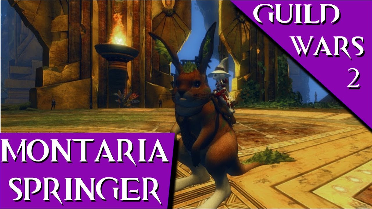 Montaria GW2 - Springer Coelho (Guild Wars 2)
