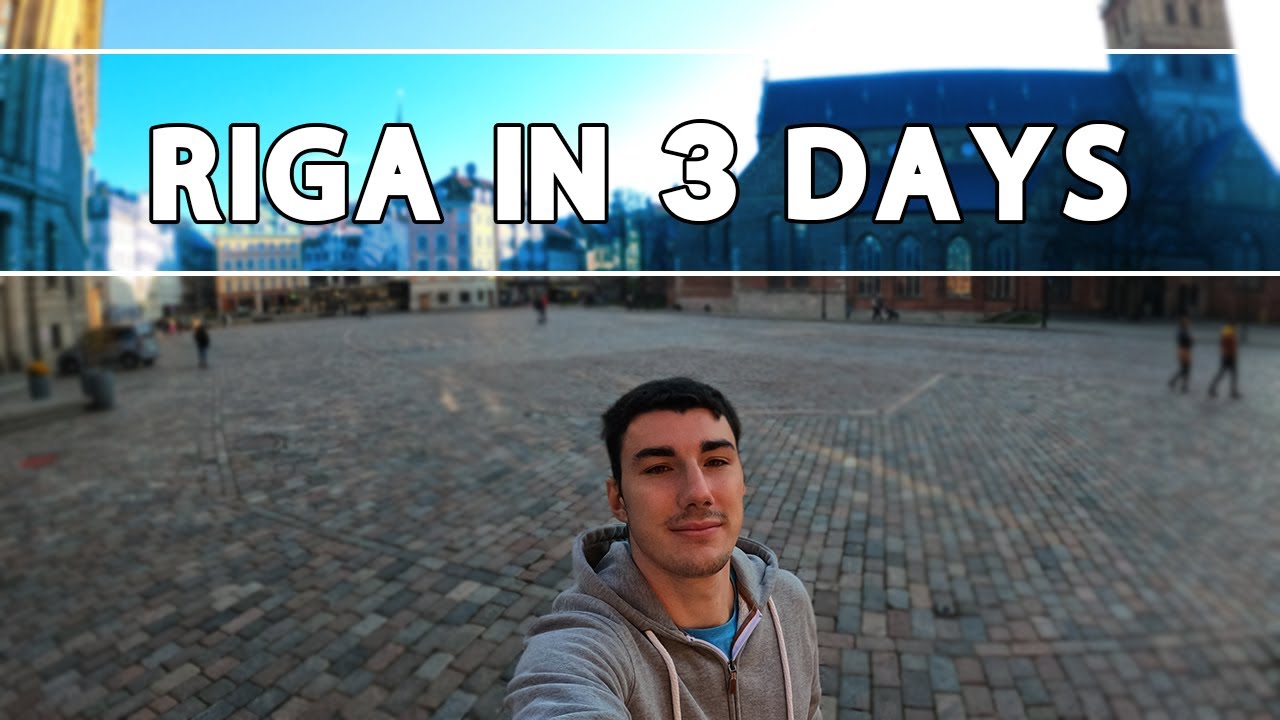 My RIGA Experience - 3 Day Trip in Latvia 🇱🇻 /4K60/ | iamlukash