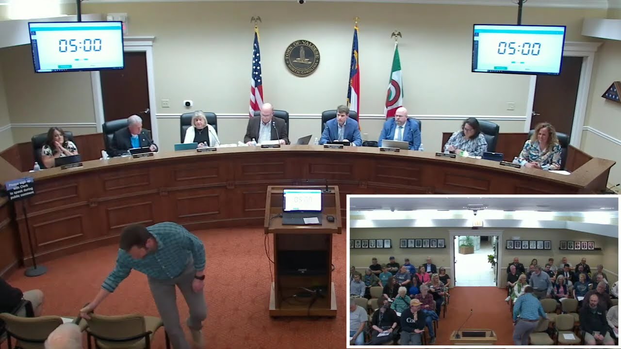 Town of Valdese - Town Council Meeting (March 30, 2026)