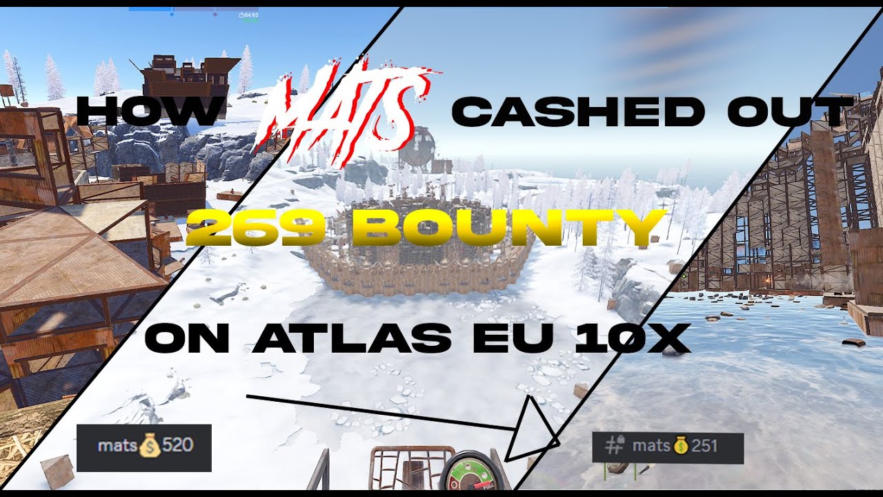 Rust | How the Current #1 Atlas Eu 10x Team cashed out a £269+ Bounty - #ALTM | Wipe Progression