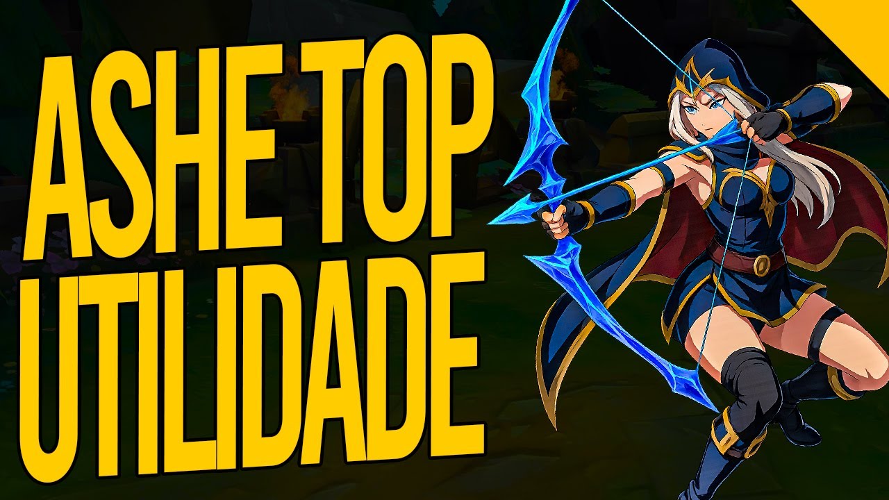 Fiz a ashe top tank e deu bom  😂
