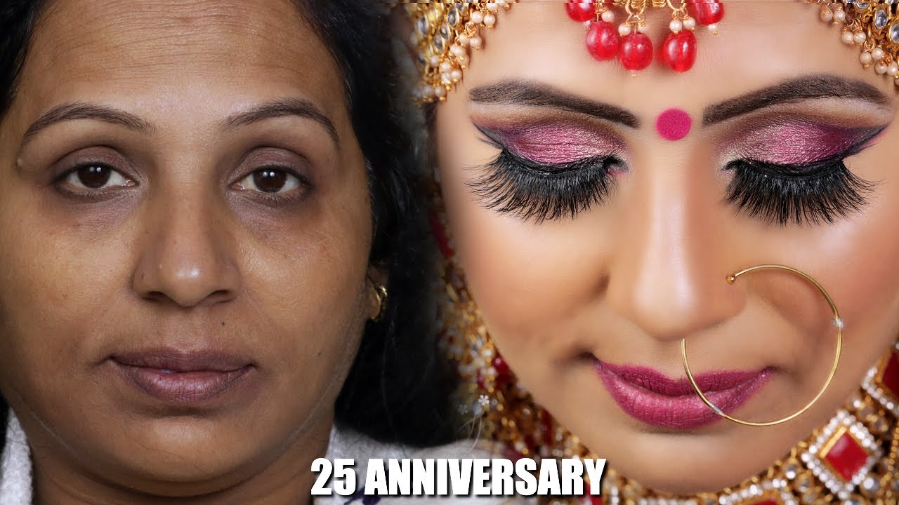 25TH ANNIVERSARY MAKEUP LOOK | PRABHA MAKEOVER