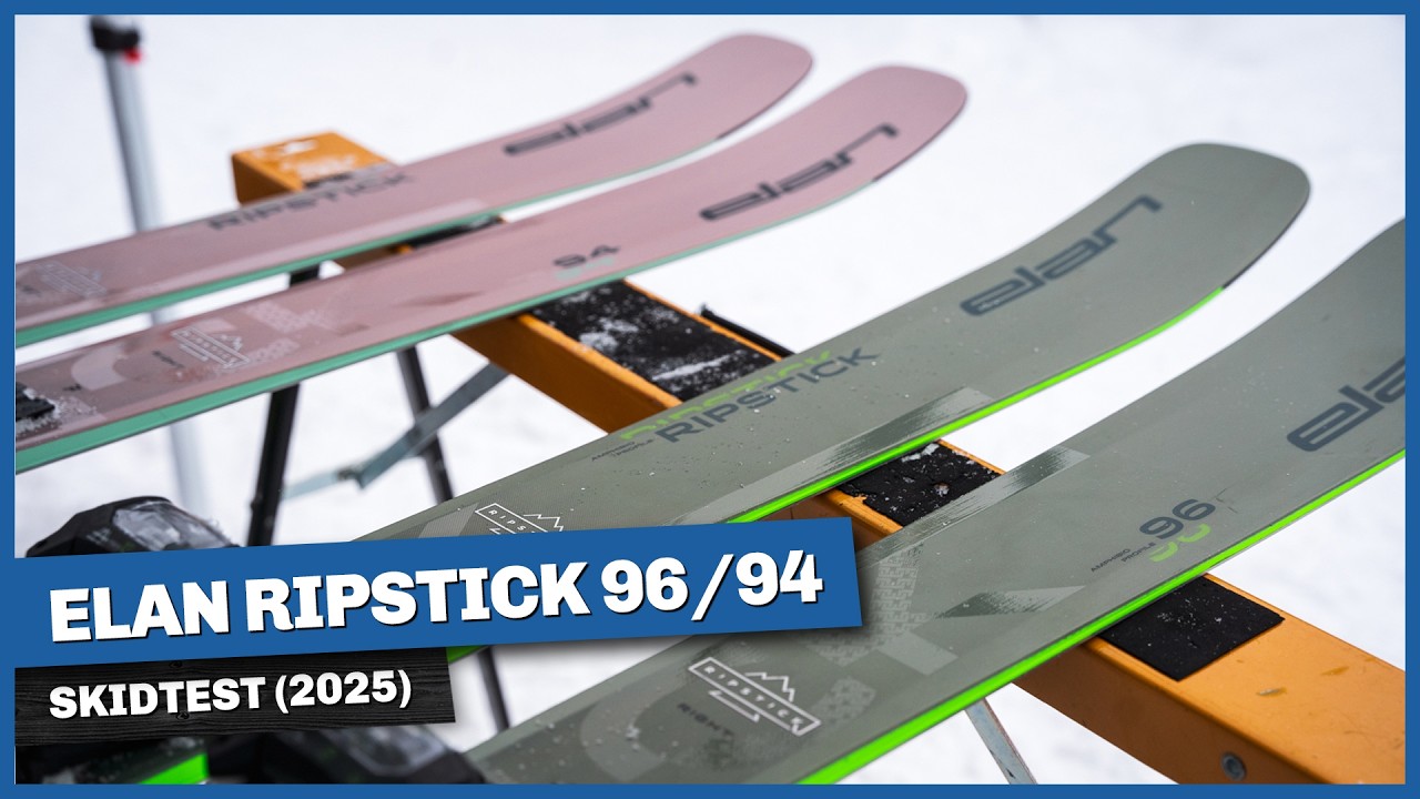 Elan Ripstick 96/94 W (2025) - Skidtest
