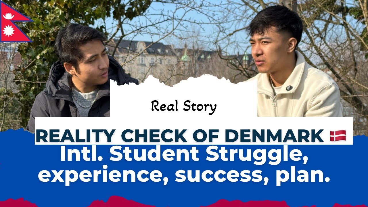 Reality Check of Denmark🇩🇰|Struggle, success, experience of Nepali student in Denmark||TheMJ World🇳🇵