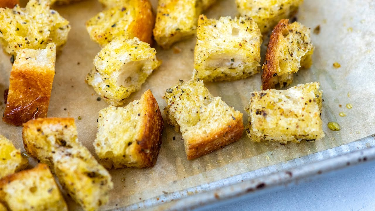 Easy Homemade Croutons Recipe
