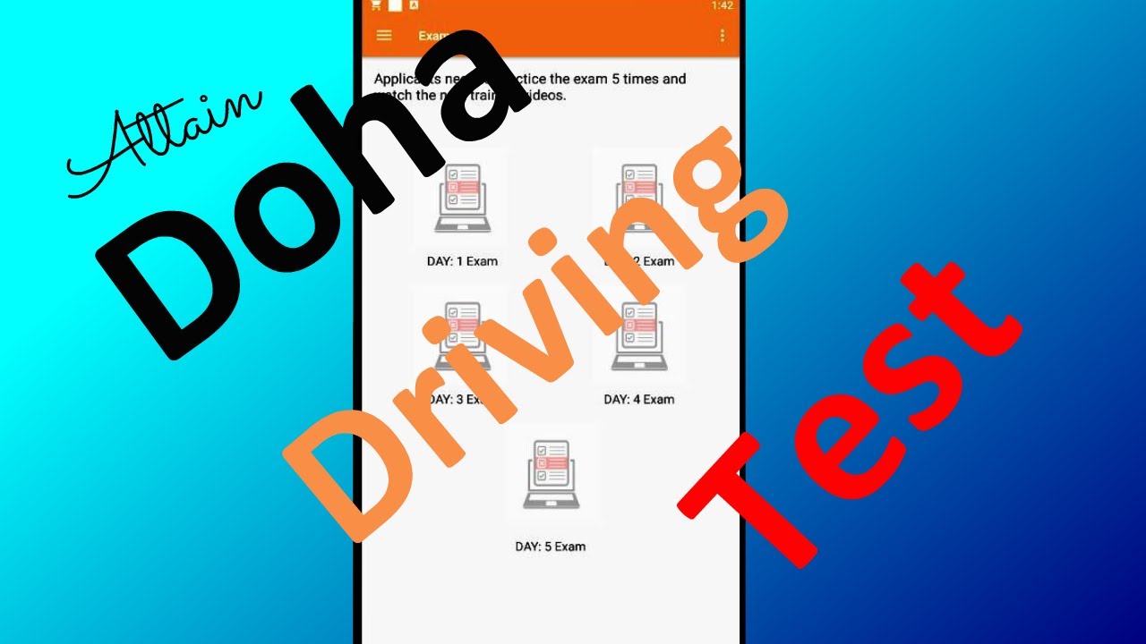 Doha Driving Academy Test Updated after Lockdown Part1