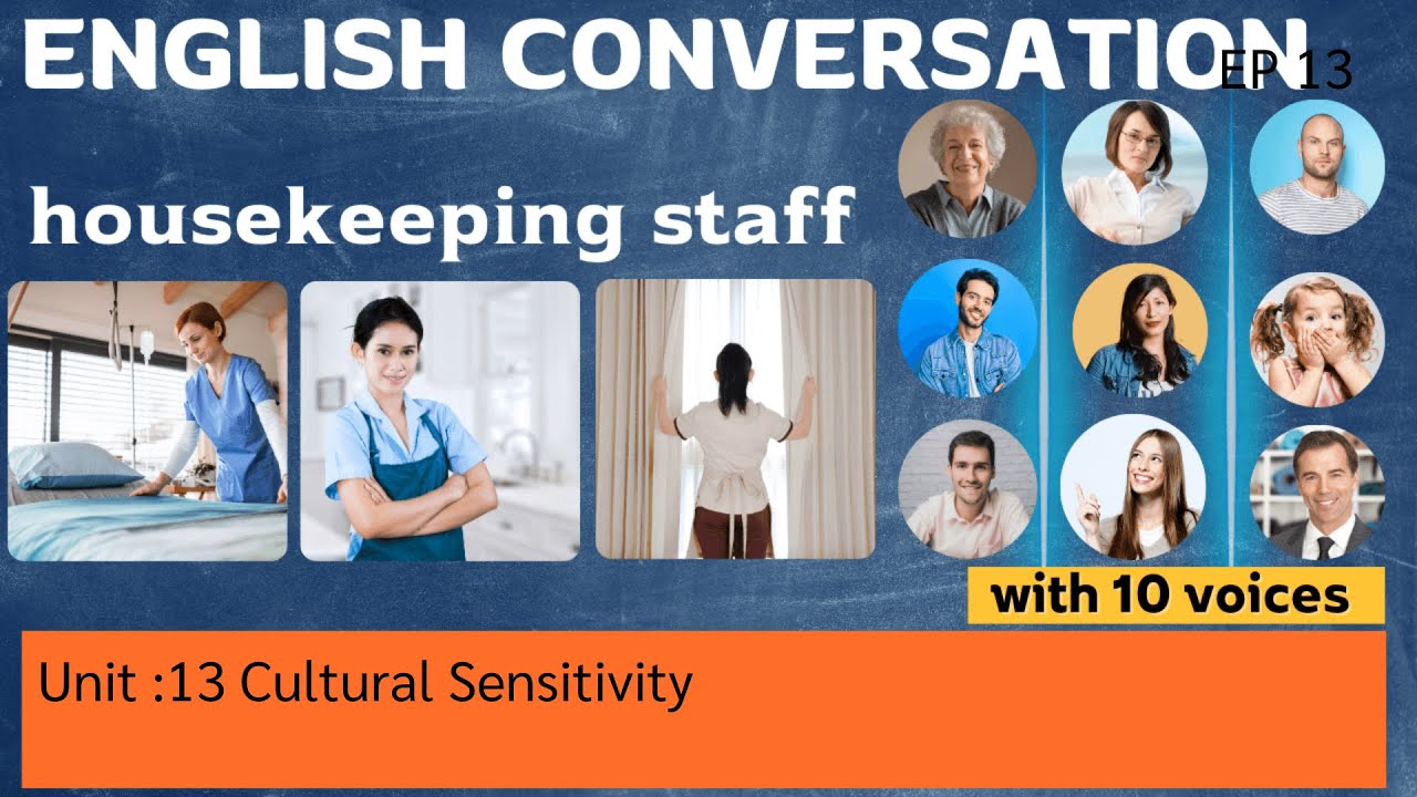 English Conversation housekeeping staff Cultural Sensitivity