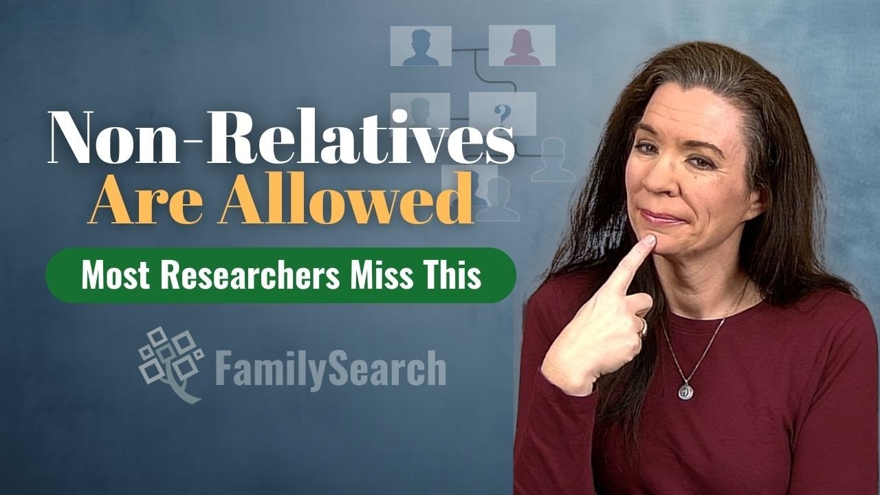 Да, вы можете добавлять в FamilySearch лиц, не являющихся родственниками (вот как это работает на...