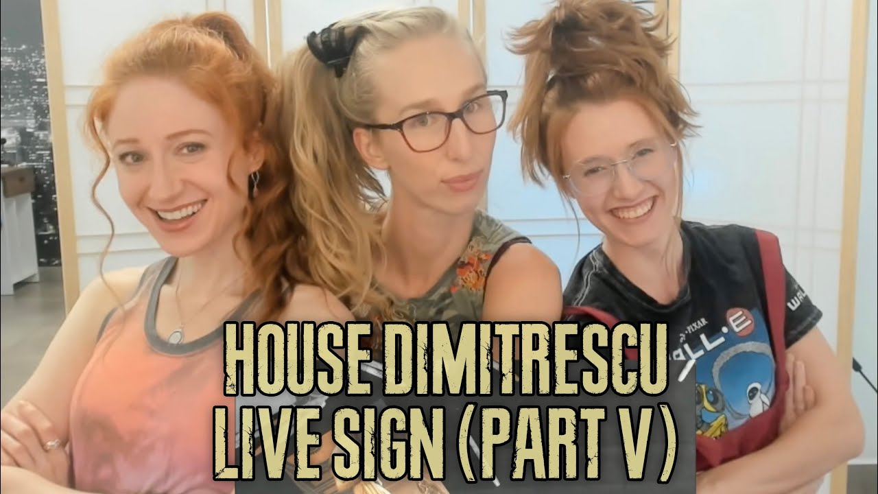 House Dimitrescu LIVE Signing (Part 5) With Maggie Robertson, Bekka Prewitt, and Nicole Tompkins