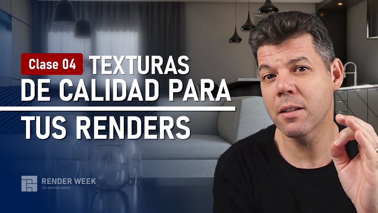 Descarga texturas de calidad para tus renders | Clase 04 | Preparación Render Week