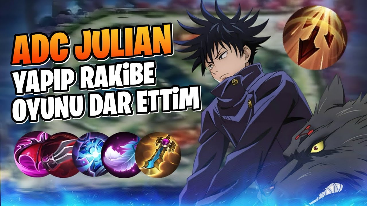 ADC JULİAN YAPIP RAKİBE OYUNU DAR ETTİM! - Mobile Legends