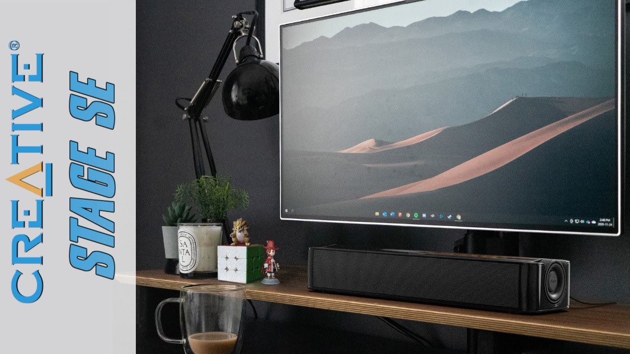 Creative Stage SE - kompaktowy i bardzo elegancki soundbar do PC / test, recenzja, review