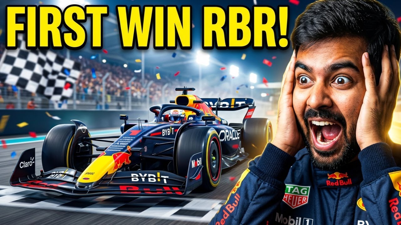 Unbelievable First Win with Red Bull Racing in F1 25!