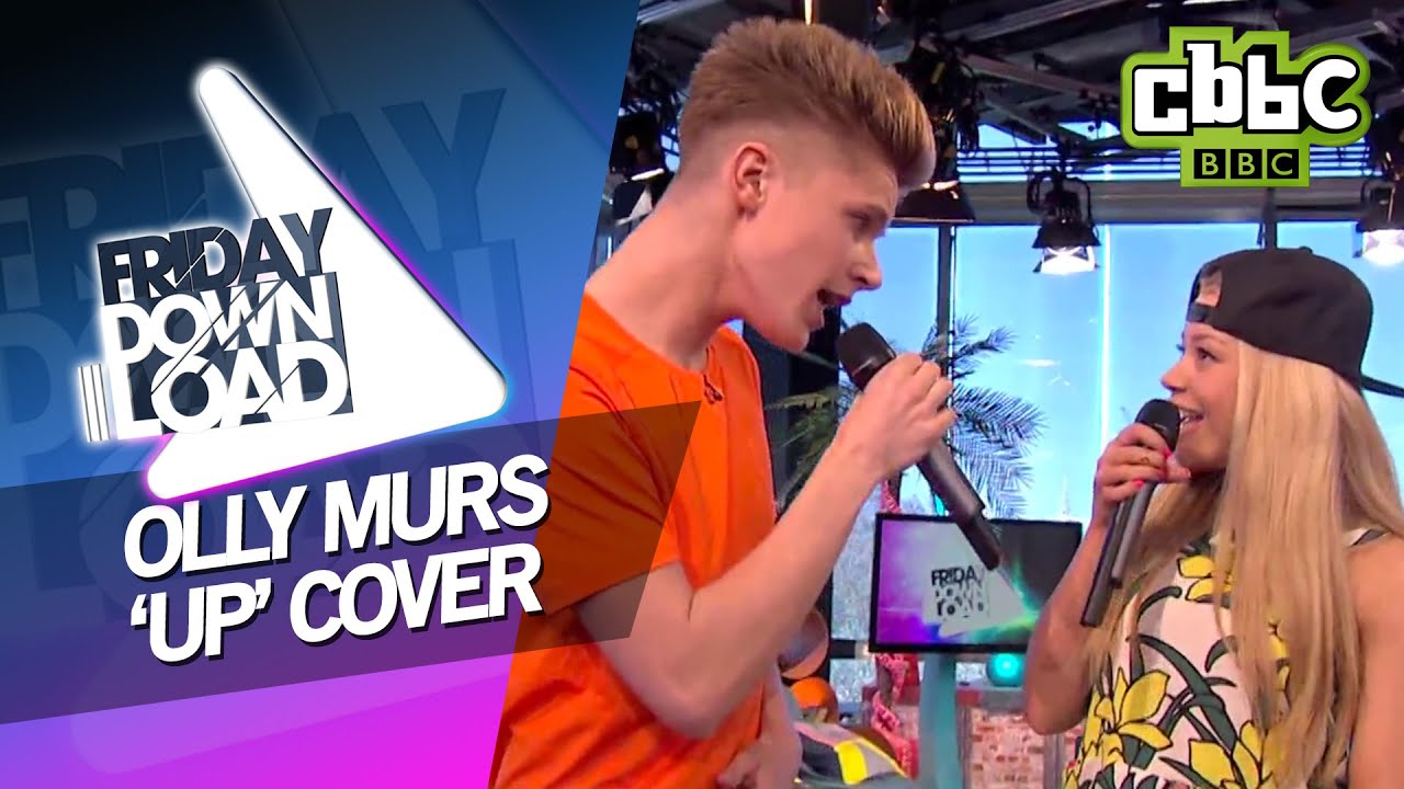 Olly Murs ft Demi Lovato 'Up' cover with lyrics on CBBC Friday Download
