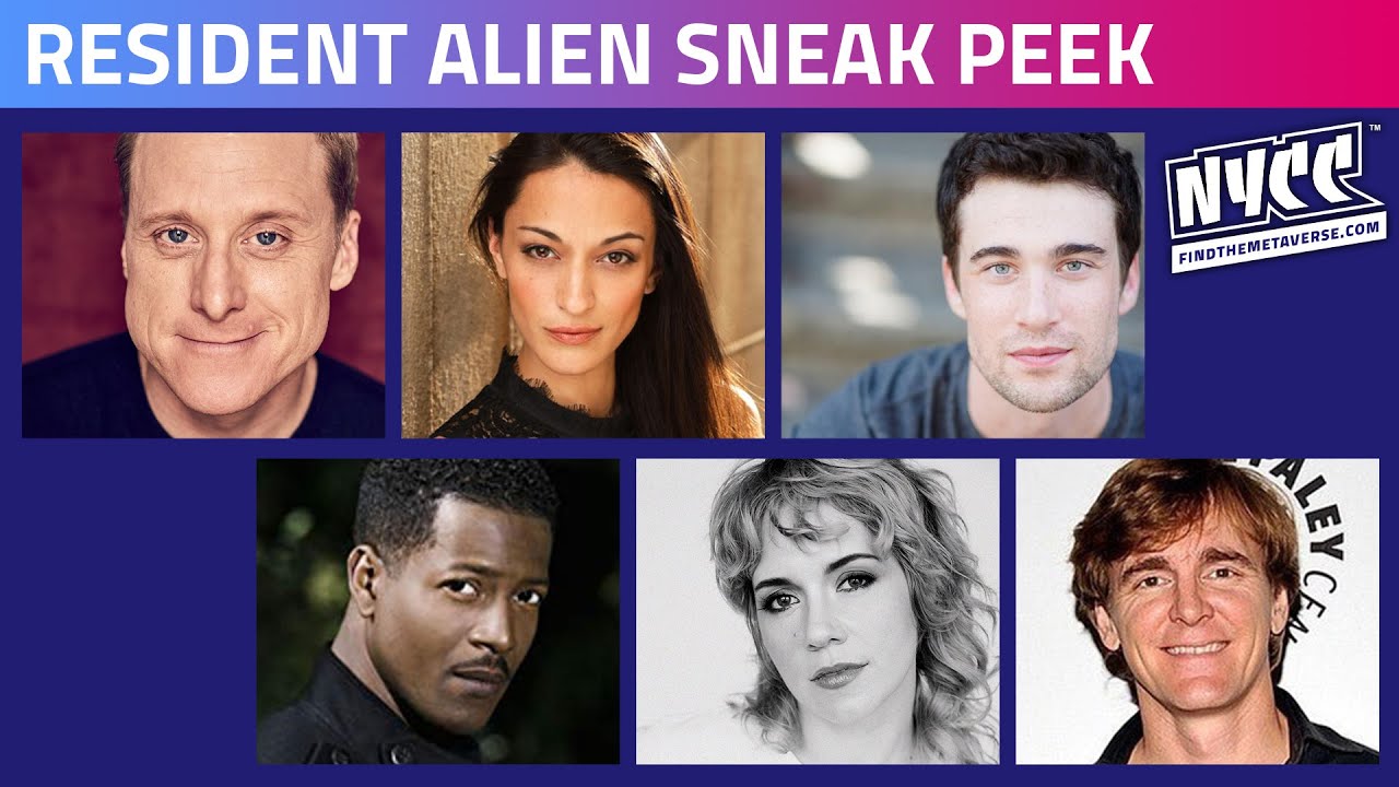 SYFY’s Resident Alien | Sneak Peek & Cast Interview