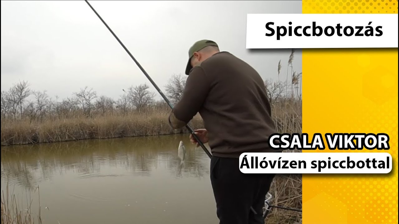 Spiccbottal állóvízen - Csala Viktor