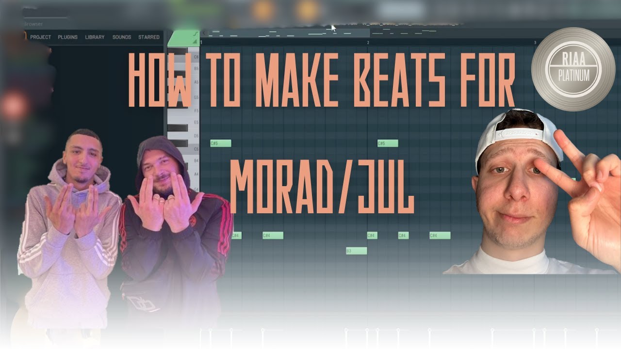 How to make THE BEST Morad & JUL Beats 2024 | Fl Studio Tutorial