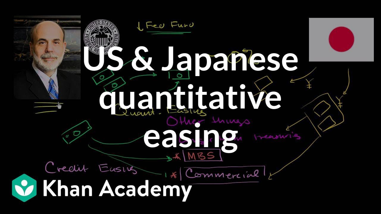 US and Japanese Quantitative Easing