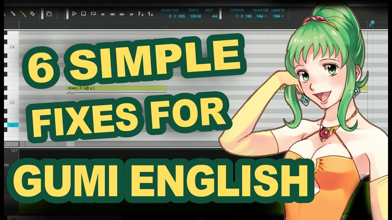 6 GUMI ENGLISH PRONUNCIATION TRICKS