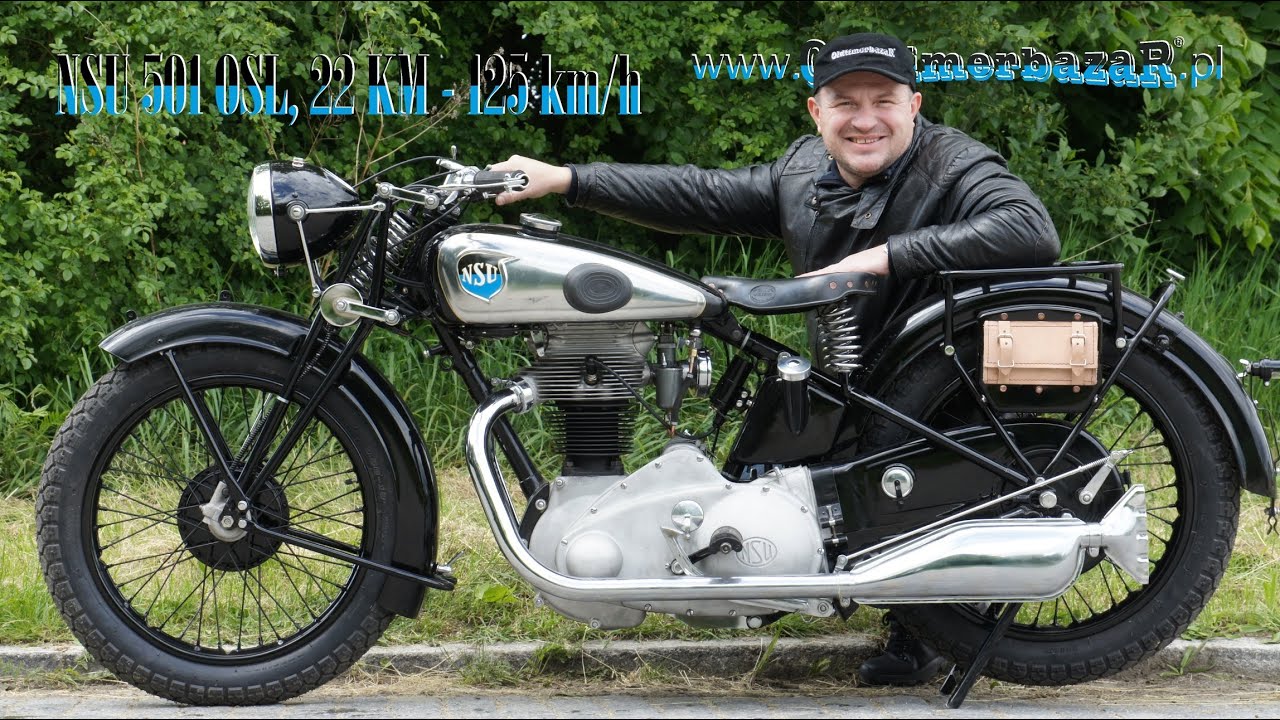 OldtimerbazaR ~ NSU 501 OSL - opowiada Piotr Kawałek