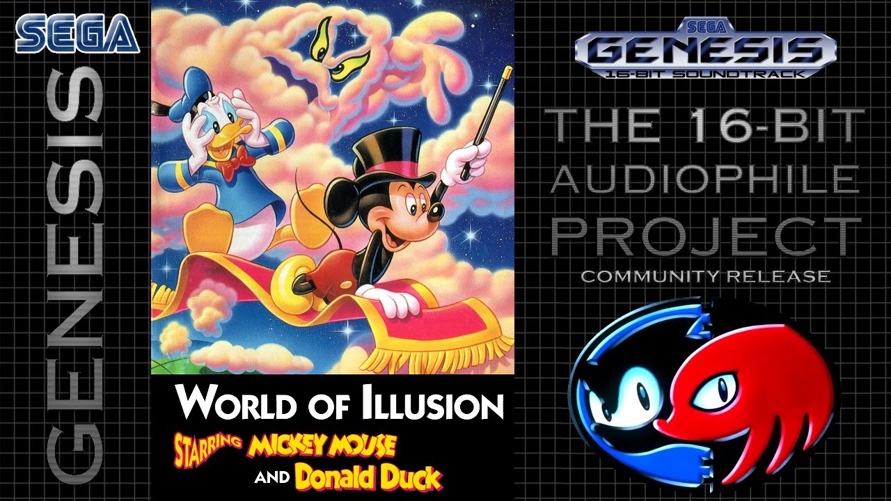 World of Illusion Starring Mickey Mouse and Donald Duck - Level 2-1