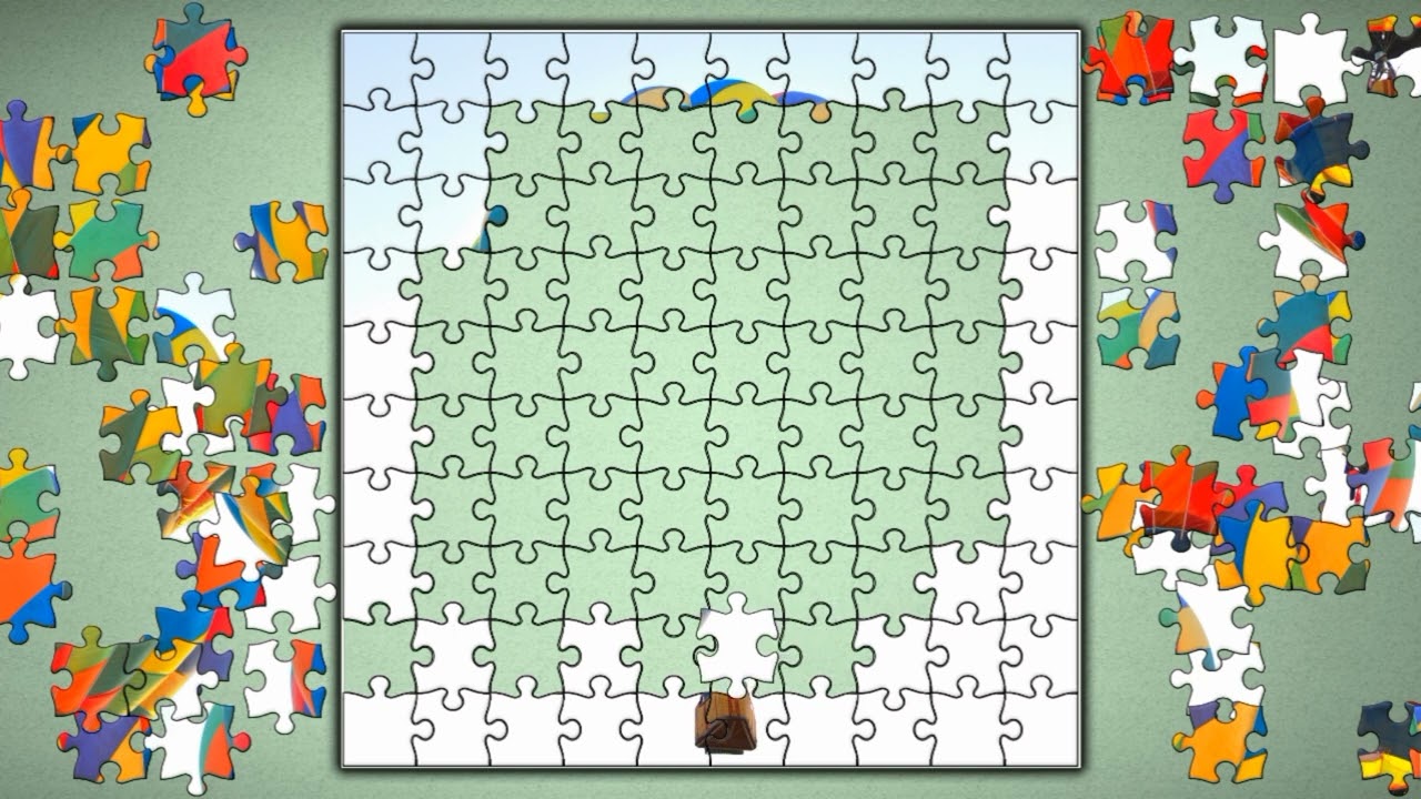 Beautiful Hot Air Balloon In Sky❤️❤️ jigsaw puzzle🧩🧩 || 