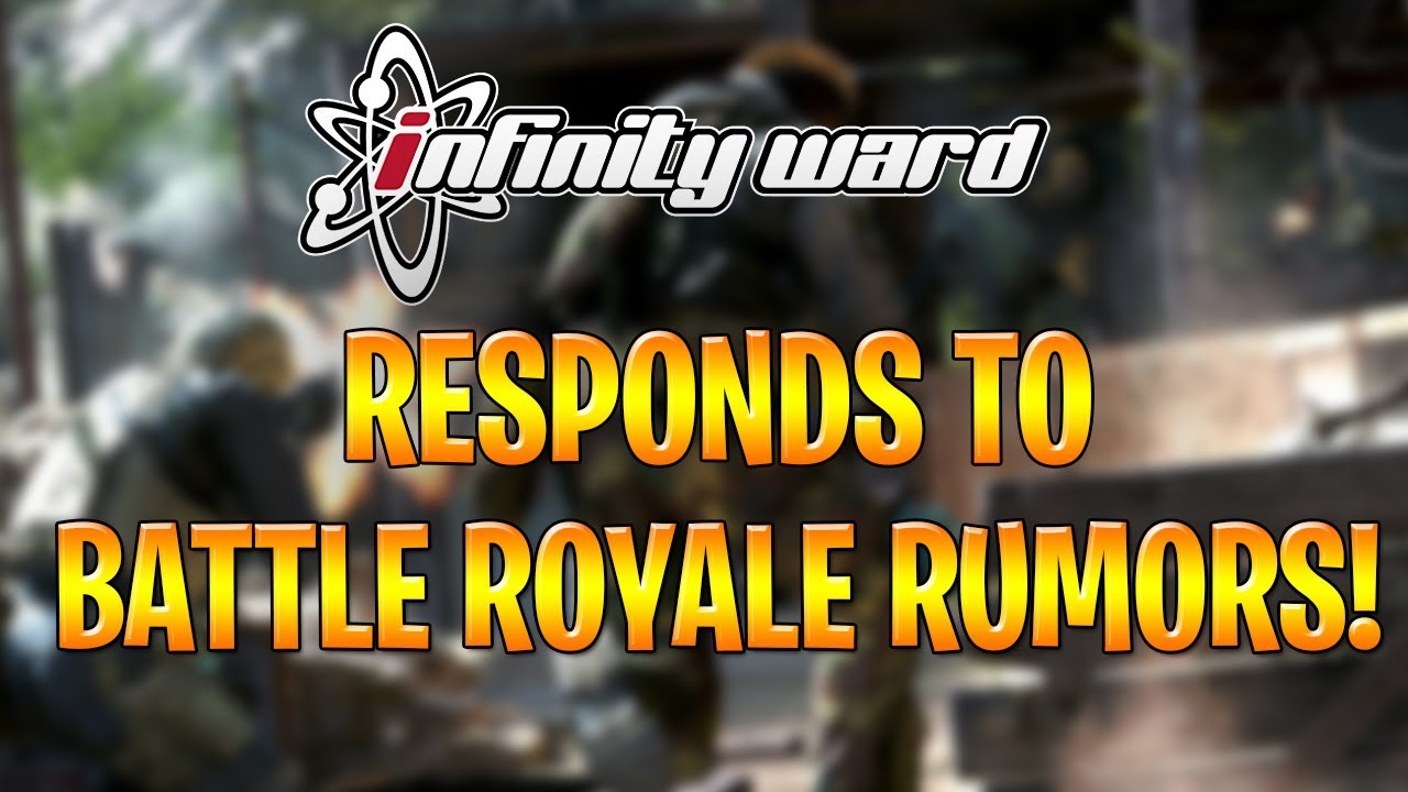Infinity Ward RESPONDS To Battle Royale Rumor In Modern Warfare!
