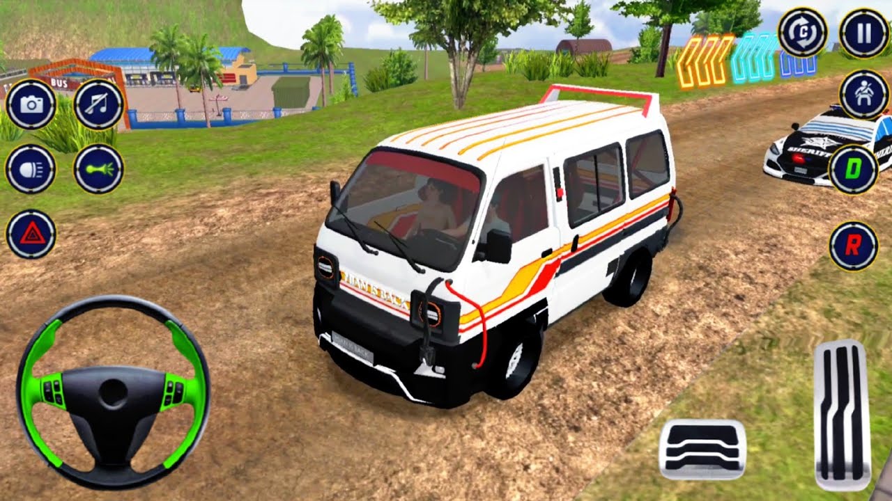Modified Maruti Van Off-Road Driving 2026 Game - Van Driving Simulator 3D - Android Gameplay