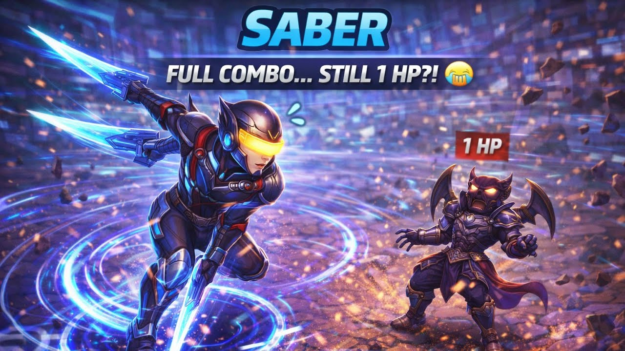 ​Sihir Si Kuning! Saber Gameplay: Satu Klik yang Merubah Nasib Pertandingan