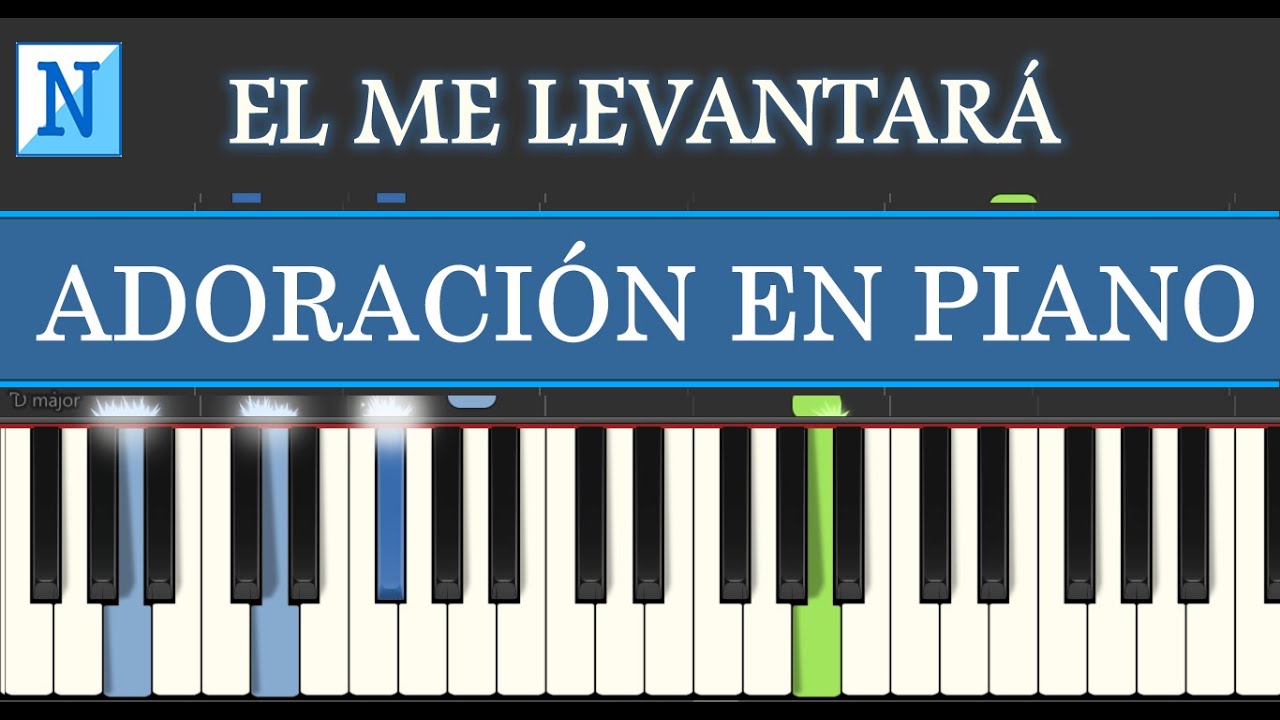EL ME LEVANTARA (Piano Tutorial) Cómo Tocar Canciones de Adoración Fácil