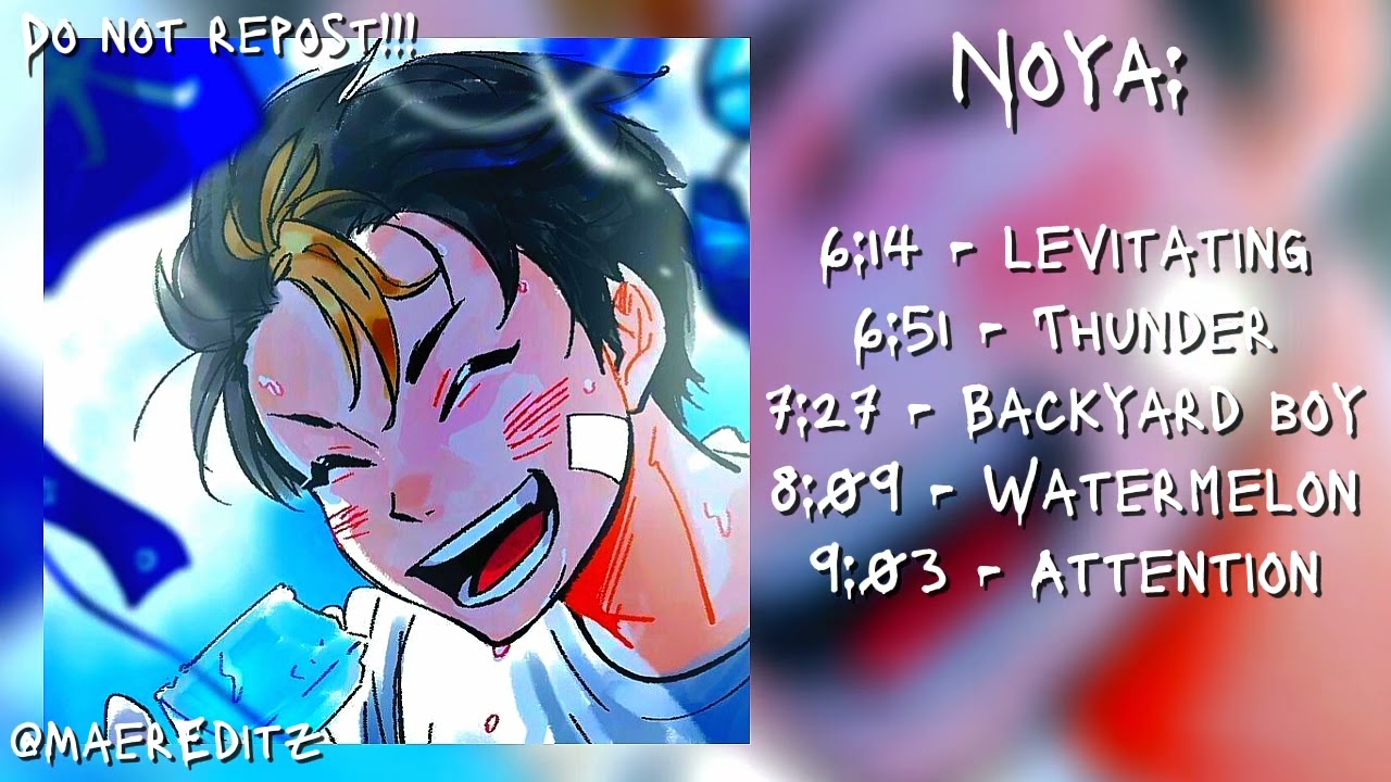 Edit audios that remind me of Haikyuu characters! - late 1k sub special -