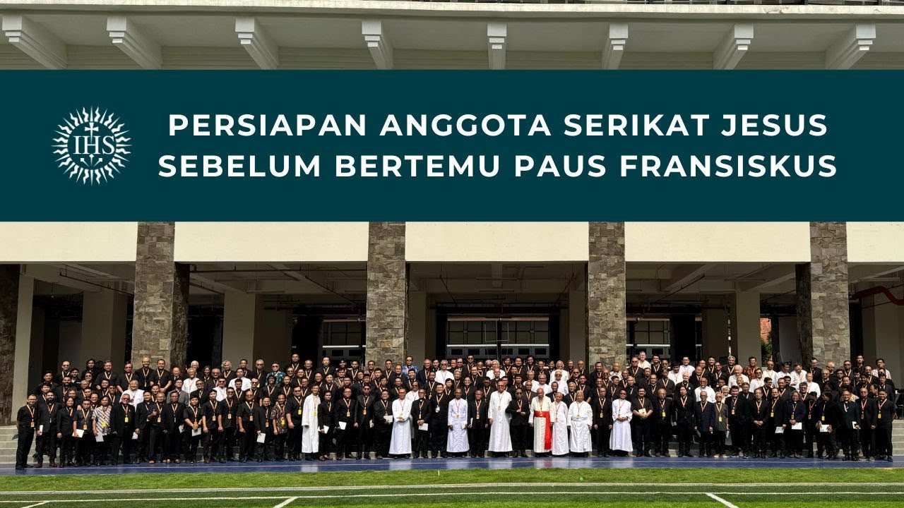 Persiapan Anggota Serikat Jesus Sebelum Bertemu Paus Fransiskus
