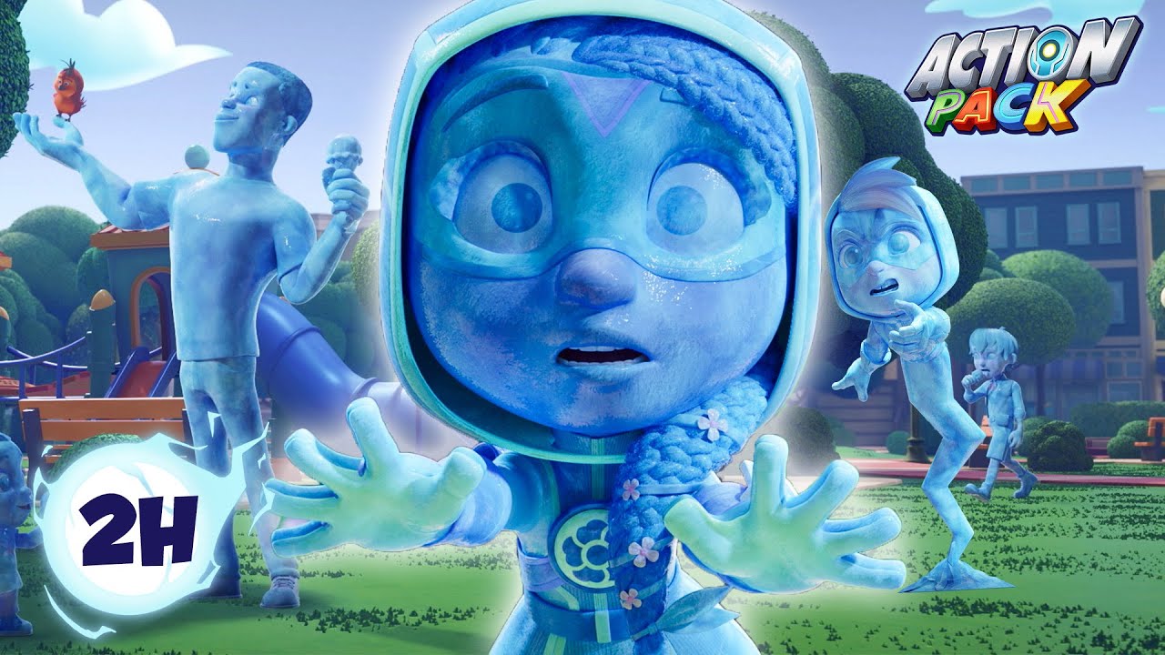 Super-h&eacute;ros Gel&eacute;⚡🦸🏼&zwj;♂️| Action Pack Fran&ccedil;ais &Eacute;pisode Complet | Dessin Anim&eacute; Pour B&eacute;b&eacute;