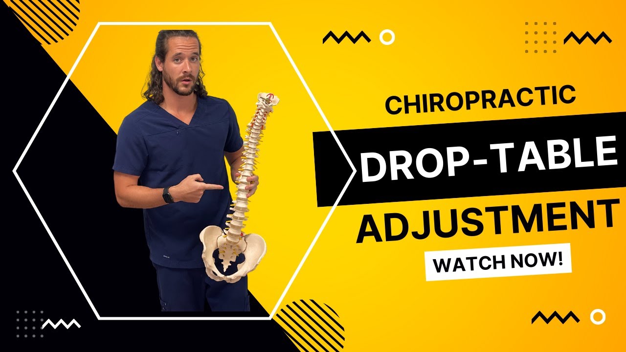 (LOUD!) Drop Table Thoracic Spine (Midback) Chiropractic Adjustment