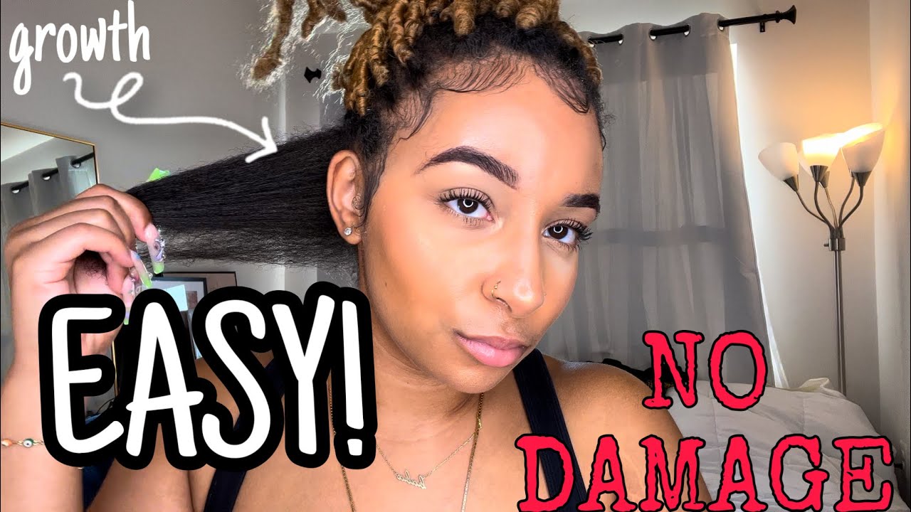 HOW TO REMOVE SOFT LOCS SAFELY IN 2024 easy, hair growth, no damage